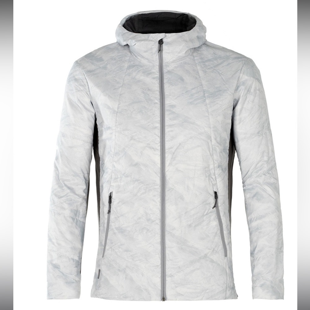 Icebreaker Men's Size M Medium Hooded Jacket Helix MerinoLOFT